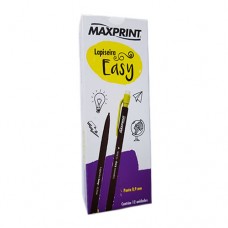Lapiseira Maxprint Easy 0.9 Amarela Cx com 12 Unidades
